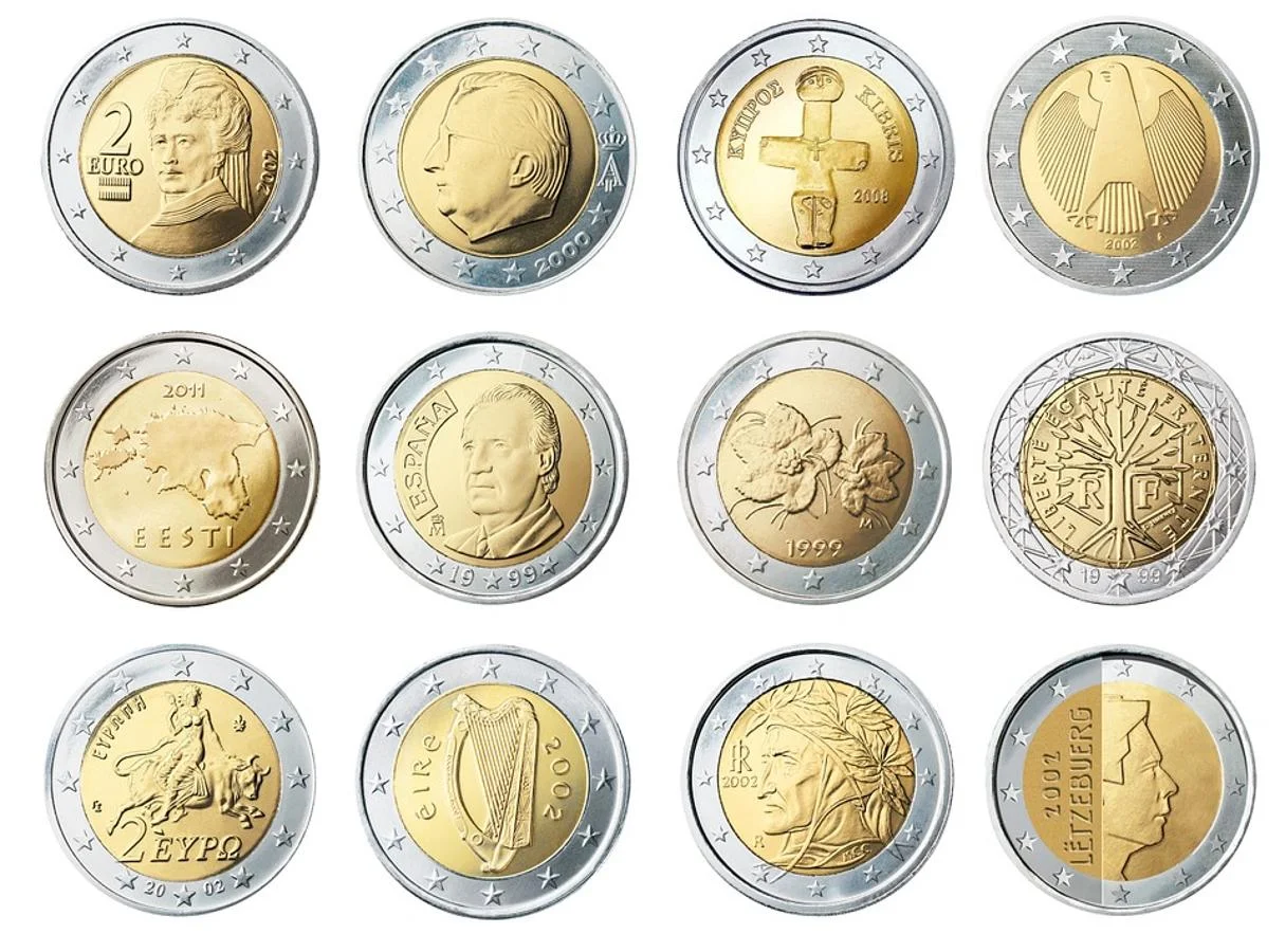 Monedas de 2 euros valiosas