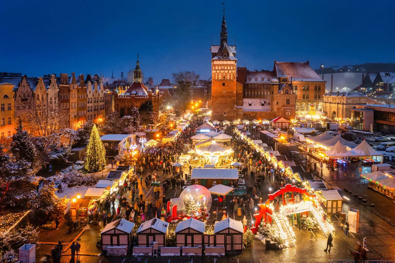 Gdansk en Navidad