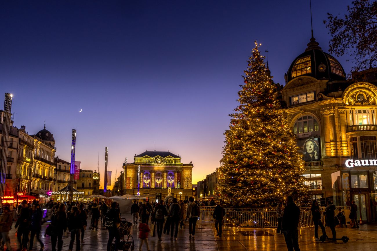 Montpellier en Navidad